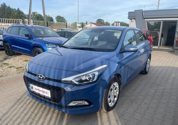 Hyundai i20 cena 43900 przebieg: 71000, rok produkcji 2018 z Warszawa małe 79